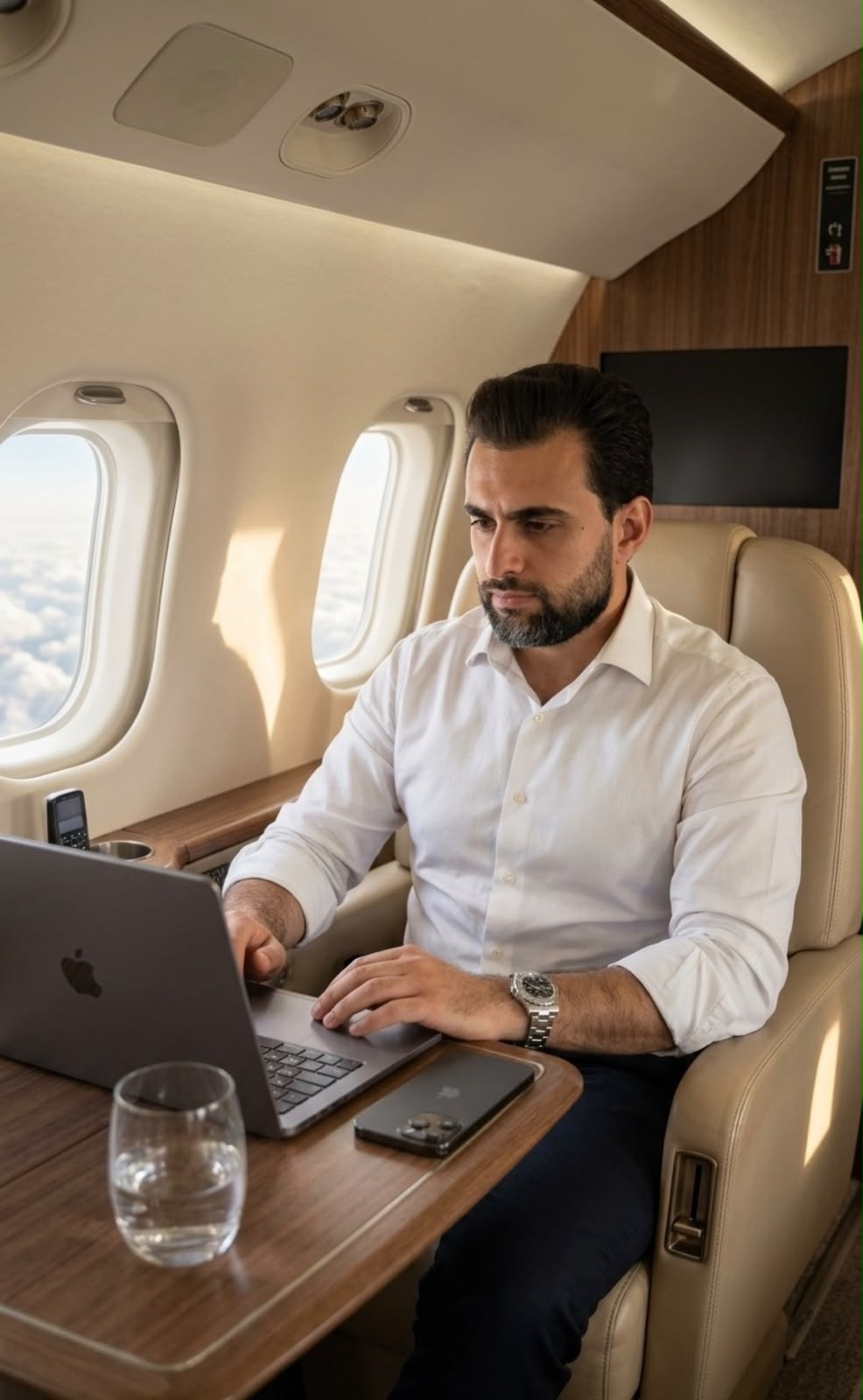 Jilmarques trabalhando com notebook Apple